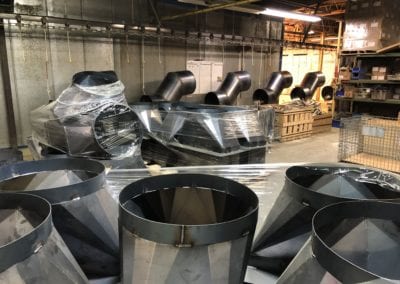 Air Duct Tube Powder Coating