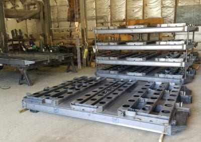 Orders come in, weldments ship out