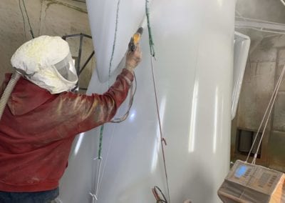 Powdercoated the Willmar Kaffe fest Tea Pot from 1946! 04