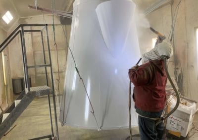 Powdercoated the Willmar Kaffe fest Tea Pot from 1946! 06